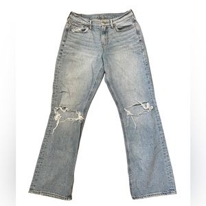 AMERICAN EAGLE - womens jeans - 90’s bootcut style. Size 8 regular